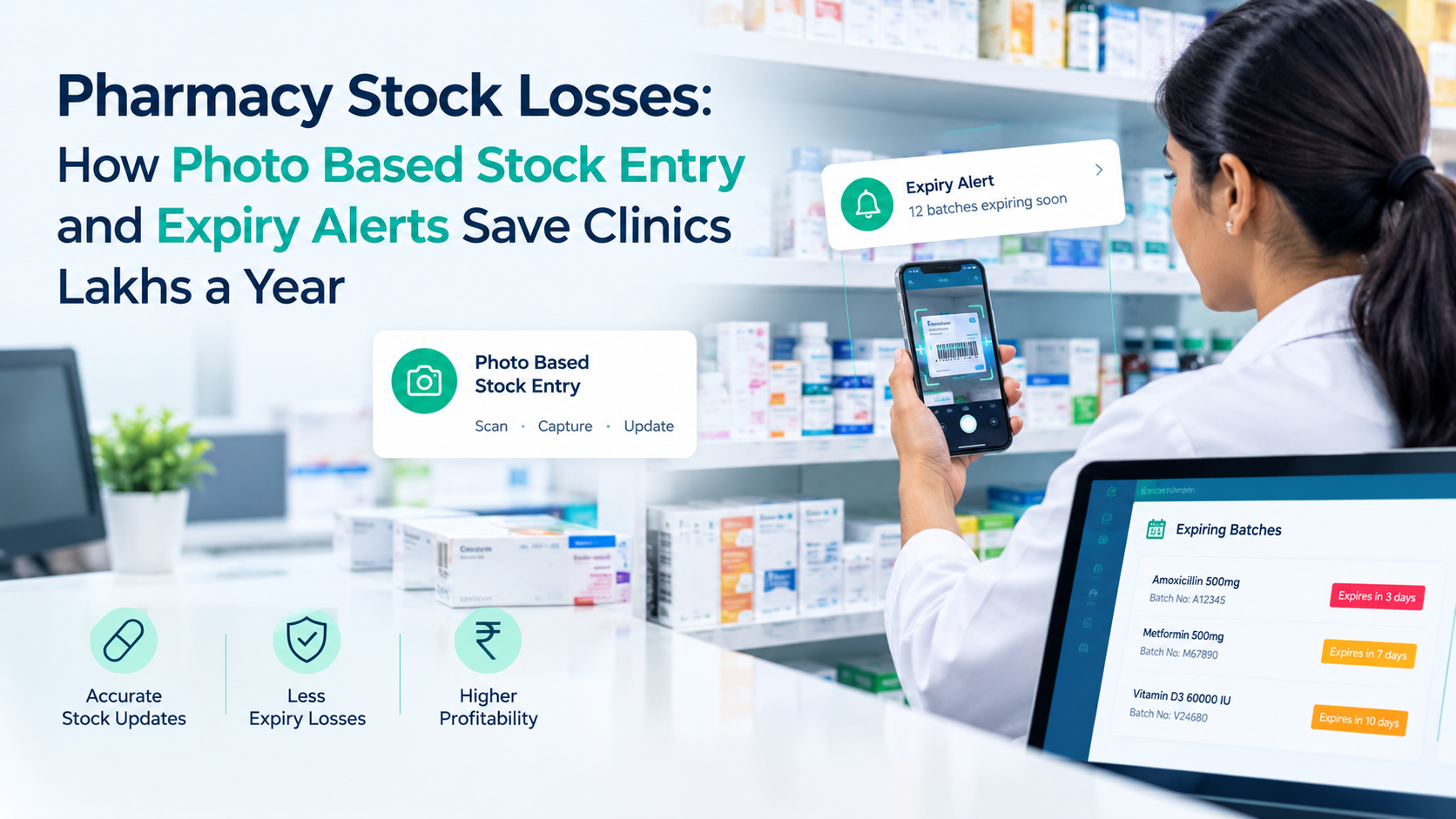 pharmacy stock entry